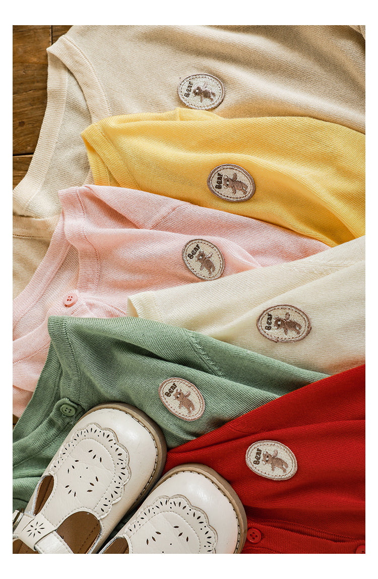 Girls Summer Cardigans made from 100% Lyocell, by Ava & Bear London
